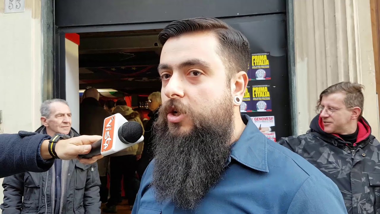 Corteo Genova Antifascista e Casapound, i video da una parte e dall'altra della barricata