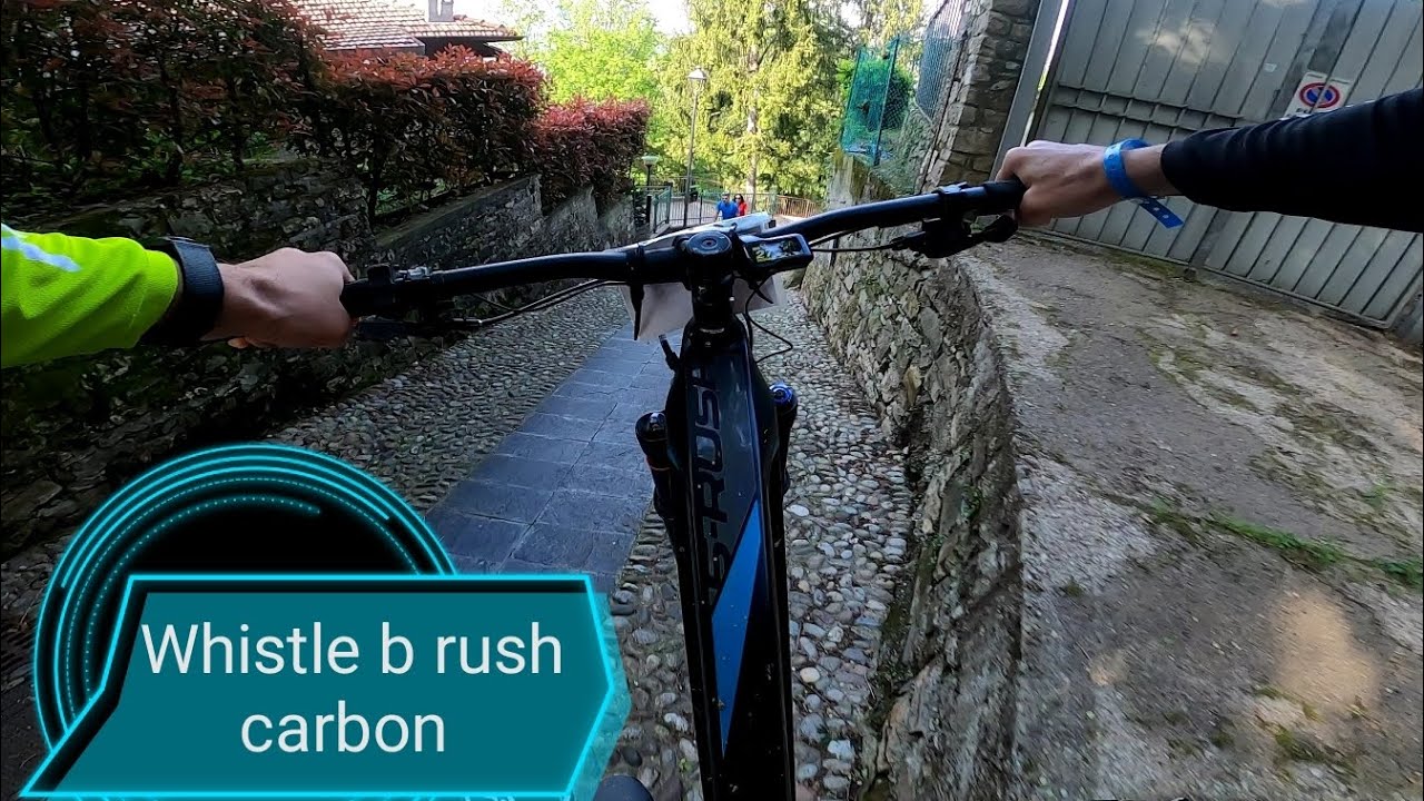 Provo la whistle b rush carbon al bike up Bergamo 2024