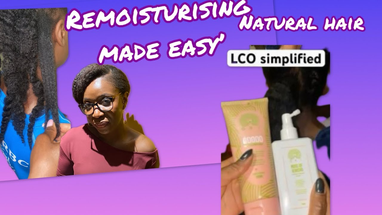 How to re‑Moisturize Natural Hair with these Simple Steps #naturalhaircare 