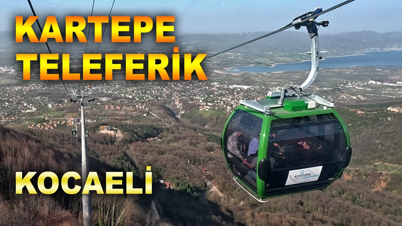 Kartepe Teleferik Kocaeli | Derbent Kuzuyayla arası manzaralı teleferik yolculuğu #kocaeli #keşfet