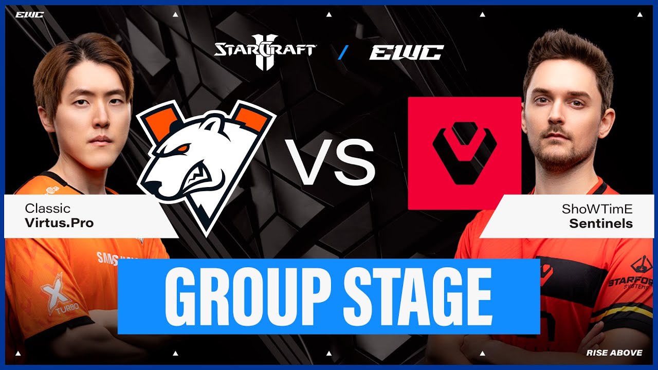 Classic vs ShoWTimE | StarCraft II at EWC 25 - Day 3 - Group Stage