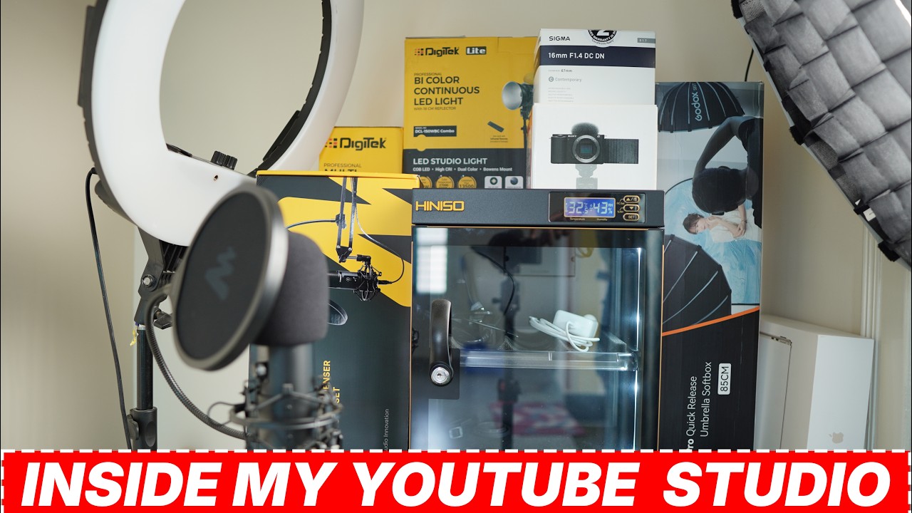 2.5 Lakh Self Funded YouTube Studio  Tour | Tamil