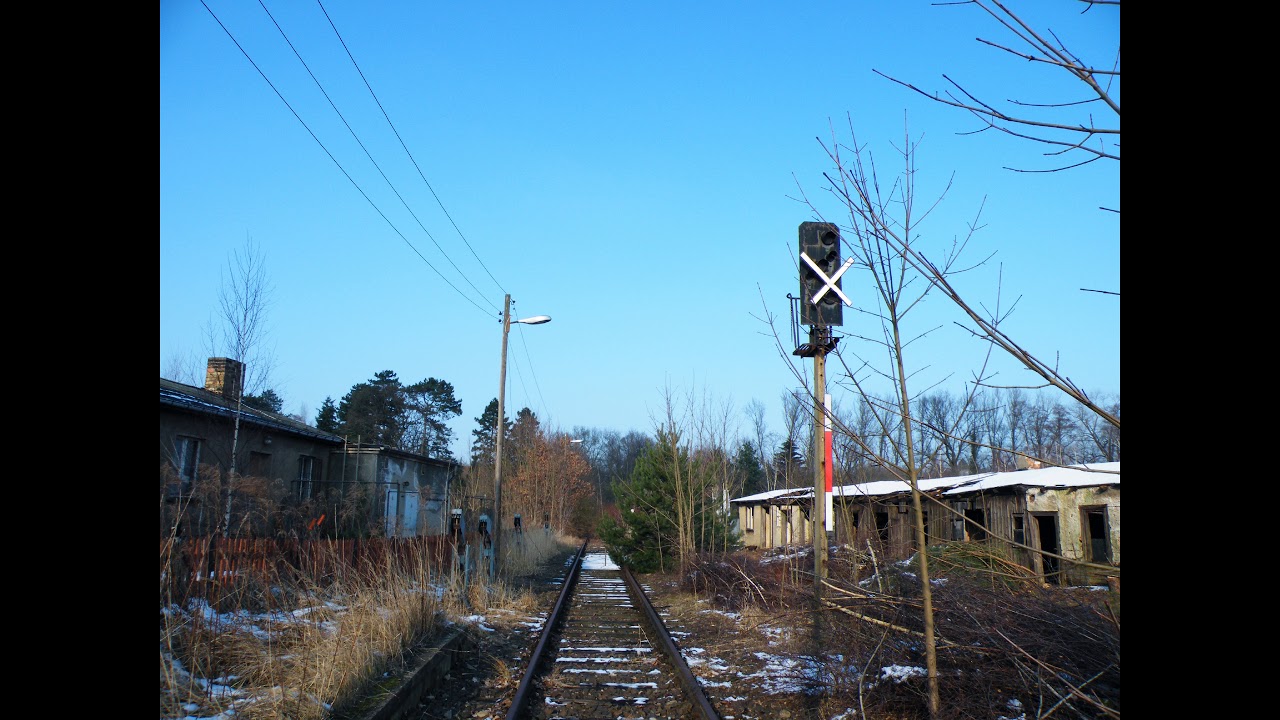 Auf den Spuren der Niederlausitzer Eisenbahn: Herzberg (Elster) Stadtbahnhof und Hp Alt-Herzberg