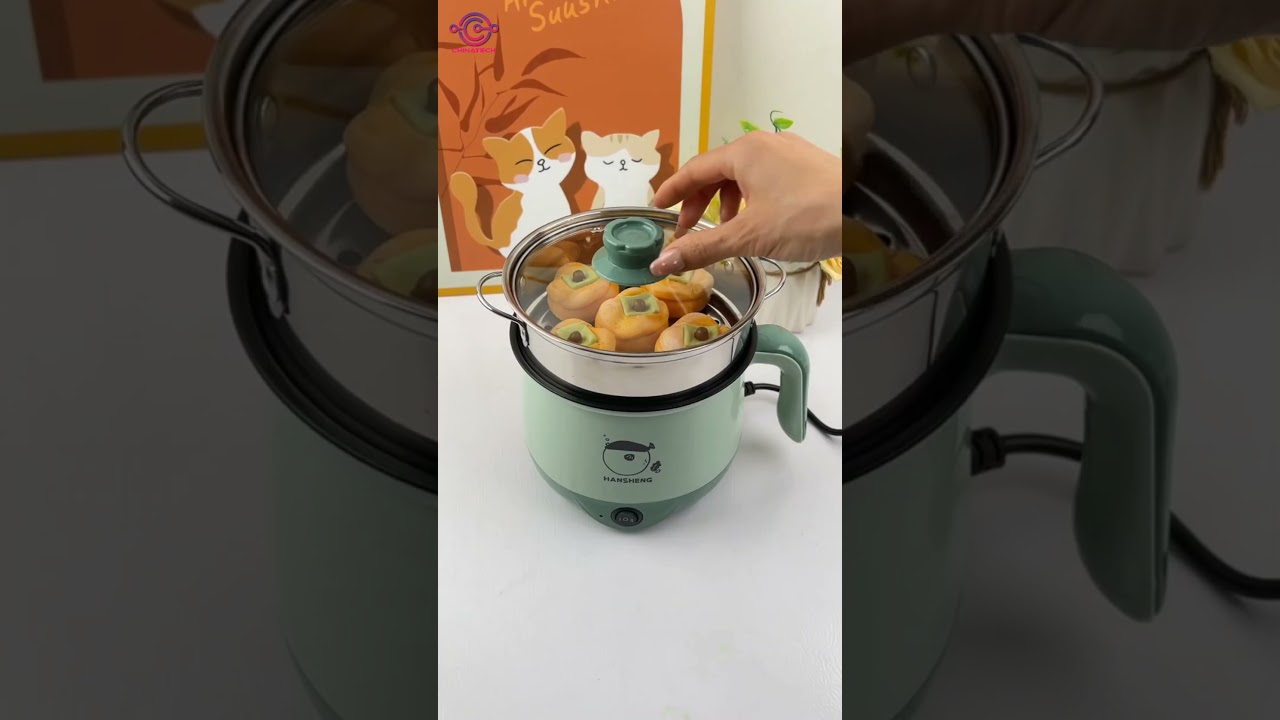 Multifunctional Electric Cooking Pot &ndash; Perfect for Quick & Easy Meals! #ElectricCooker #shortvideo