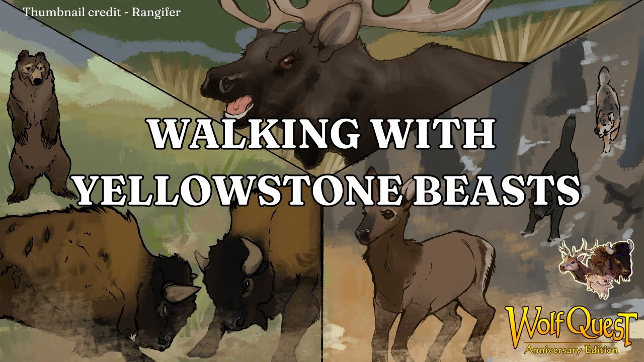 Walking with Yellowstone Beasts - Yellowstone Unleashed/WolfQuest AE - Wildlife Short Film