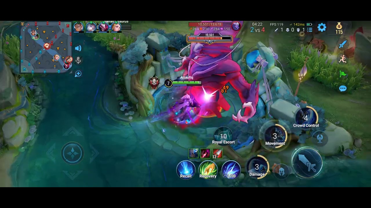 #hok  Push rank Solo nyoba Musashi  karena dapet Jungler