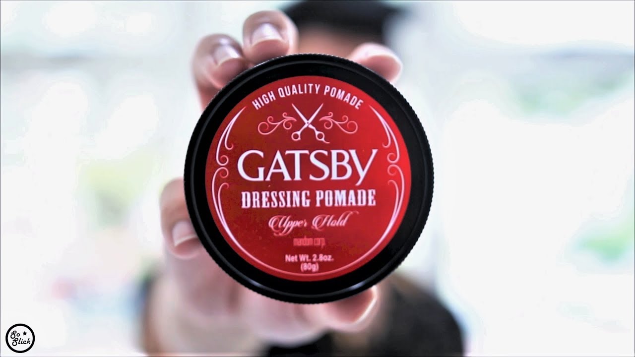 GATSBY Dressing Pomade Upper Hold | Review & Styling