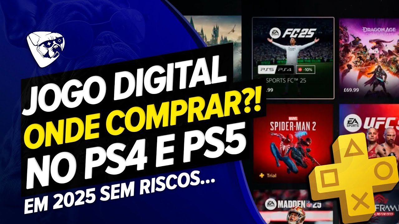 JOGO DIGITAL ONDE COMPRAR?! BANIMENTOS e RISCOS PS4 PS5