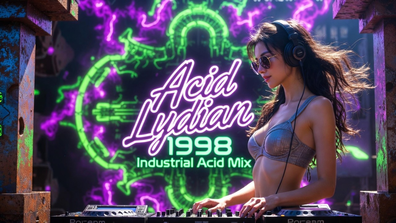 💿 Acid Lydian 1998 – Industrial Acid Mix | Resonant Shadows in Motion 🚀✨🔥