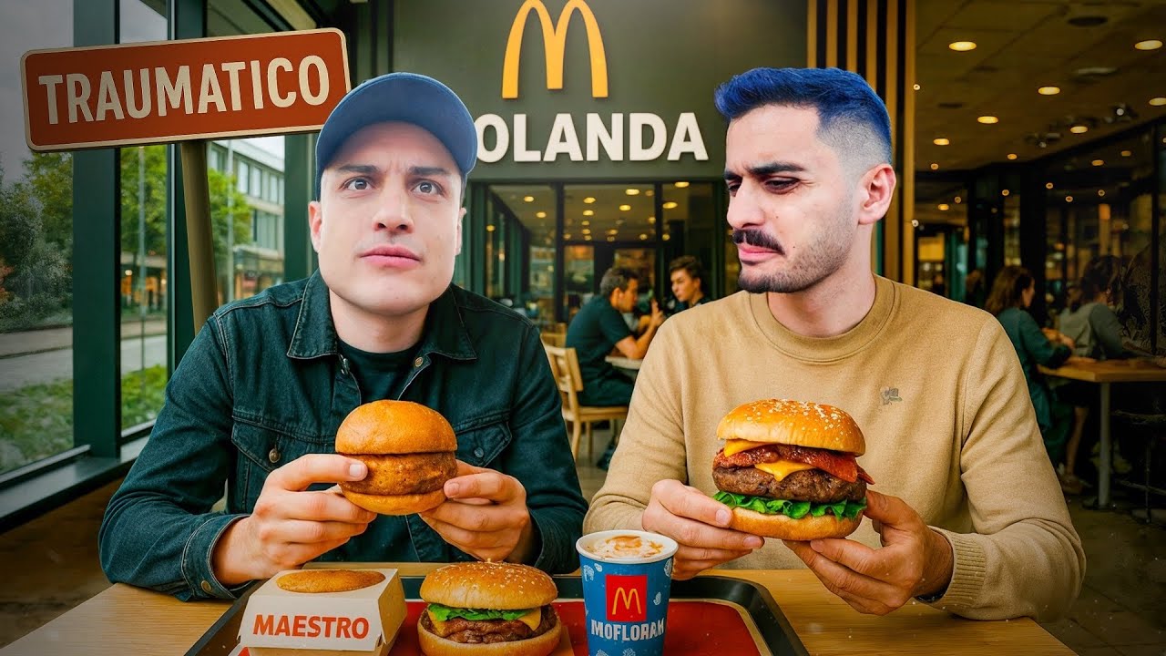 PROVIAMO IL MC DONALD’S OLANDESE: È STATA UN’ESPERIENZA TRAUMATICA 🇳🇱🤬 | Awed