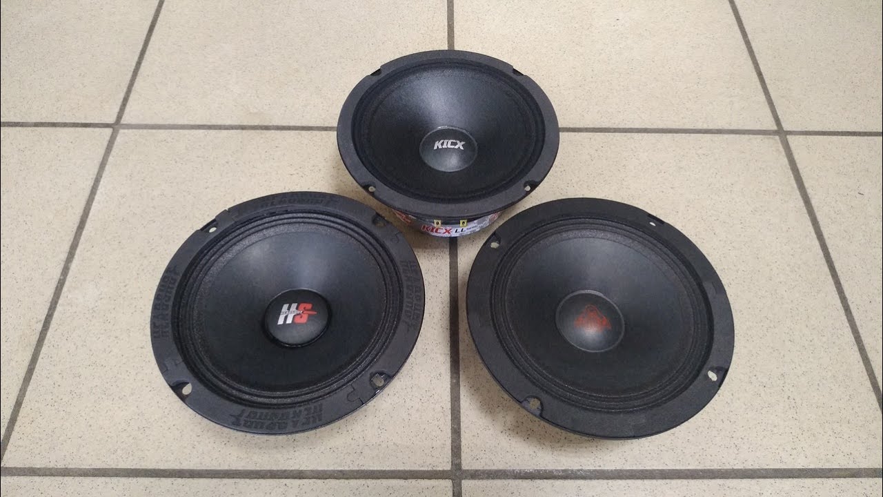 Сравнение Kicx HeadShot F65, LL6.5 и GBL65