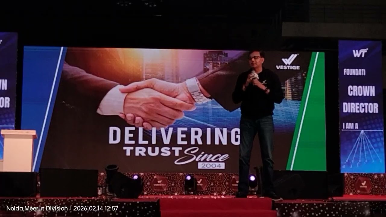 Leadership Talk and Vision of Vestige by Deepak Sood Sir