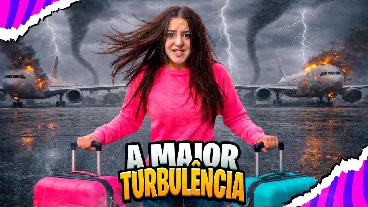 ACHAMOS QUE O AVIÃO IA CAIR ! *MAIOR TURBULÊNCIA QUE JA PEGAMOS VIAJANDO! 