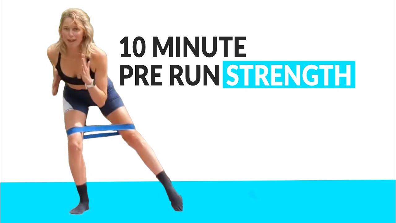 Pilates for runners - 10 min banded glute session with Lisa #36