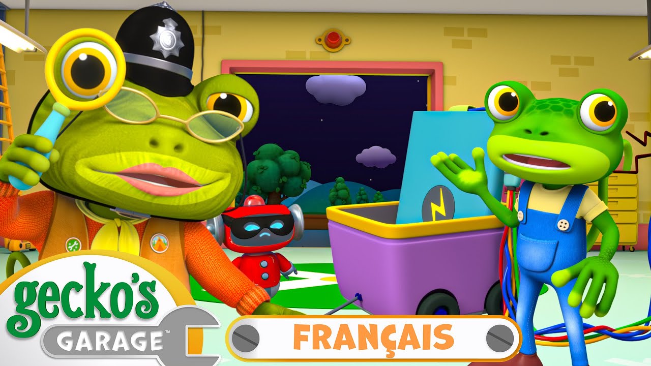 Grand-mère Détective  | Le Garage de Gecko｜Camions pour enfants