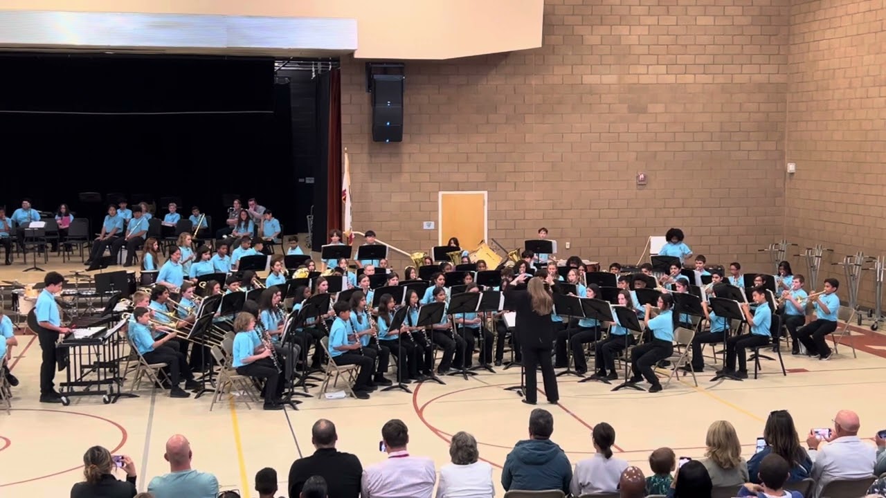 And the Lions Roared - Frank Augustus Miller Middle School Intermediate Band -Spring Concert 5/13/25