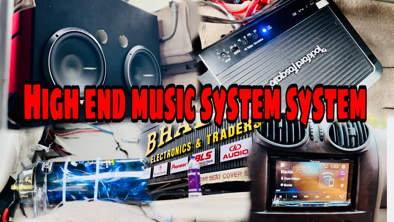 Scorpio sound system || high end music system || Rockford p2 output || best car accessories shop
