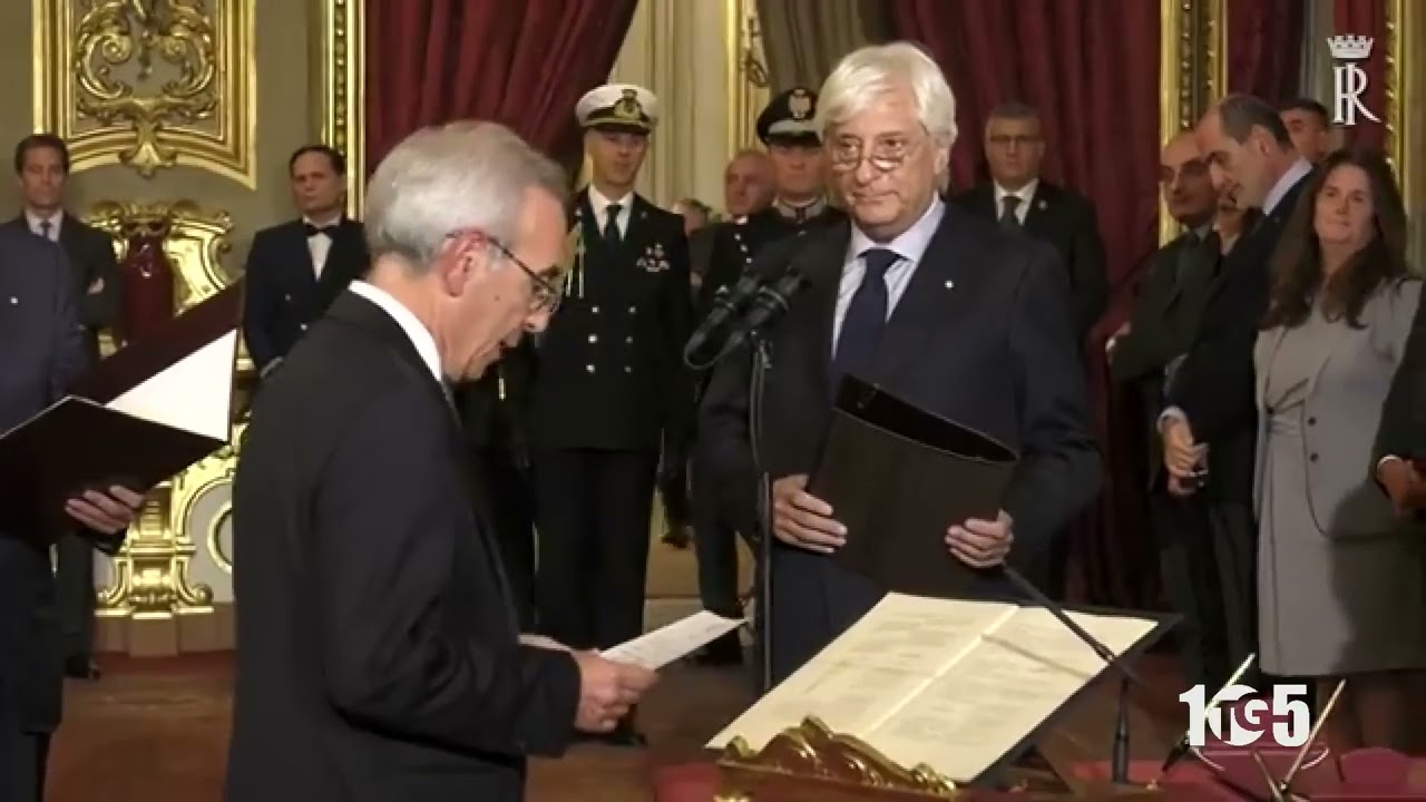 Giovanni Amoroso Presidente Corte Costituzionale 22gen
