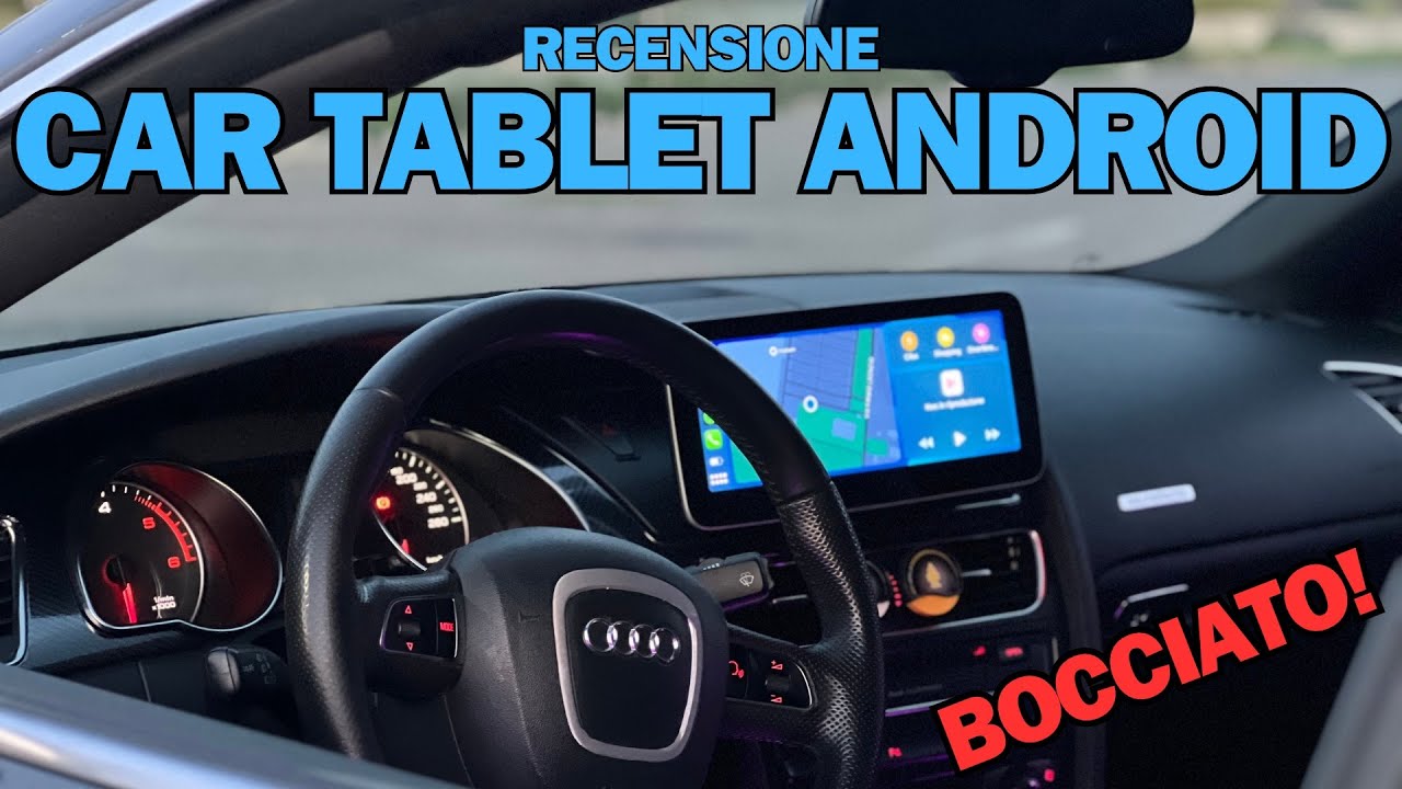 CAR TABLET ANDROID CON CARPLAY AUDI A4/A5 B8 | RECENSIONE COMPLETA| BOCCIATO!!