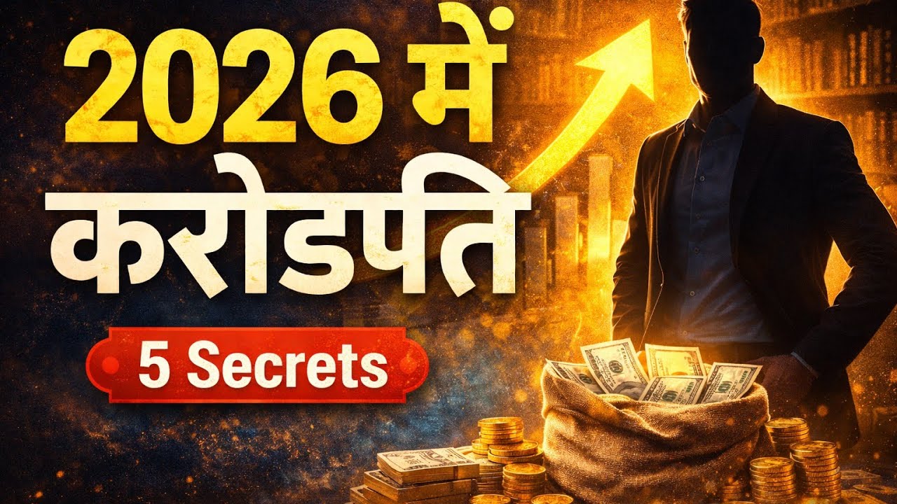 2026 में करोड़पति बनने का राज़ 💰 | Napoleon Hill के 5 Powerful Secrets (Life Changing)