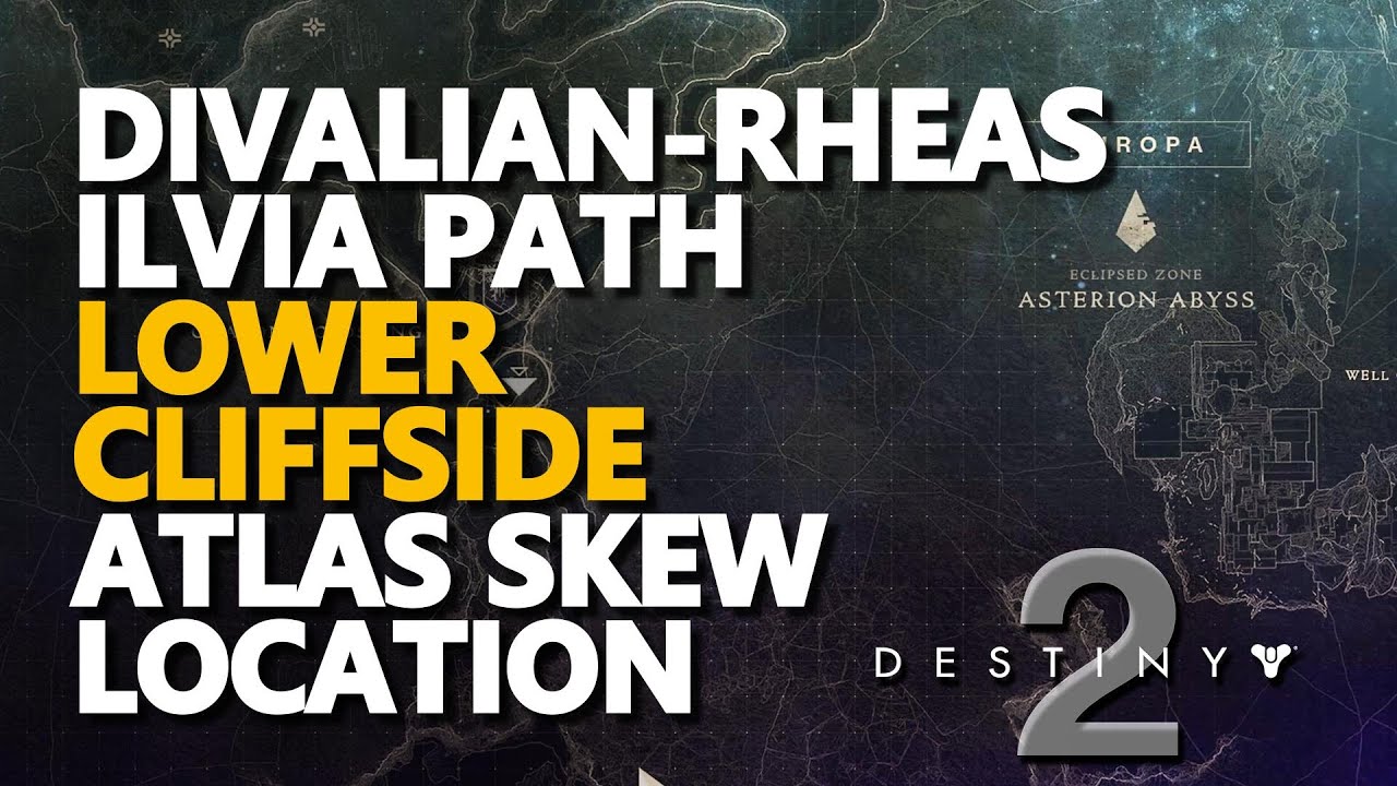 Divalian-Rheasilvia Path Lower Cliffside Destiny 2