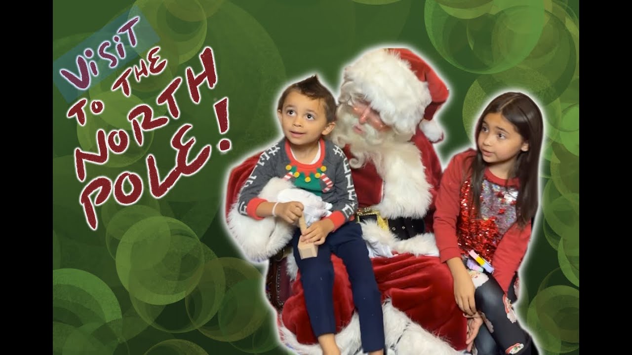 WE TAKE AVA AND JAYDEN TO A MAGICAL PORTAL TO SEE SANTA! (MOM CRIES!)