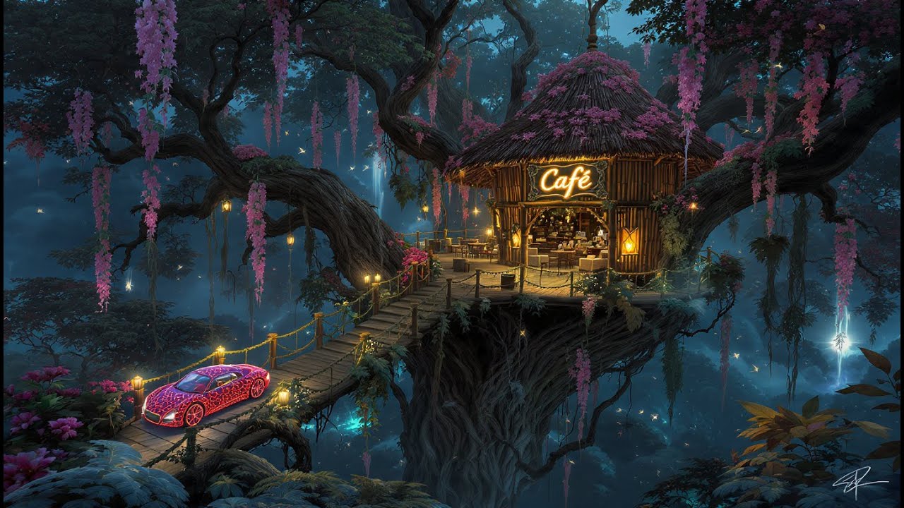 Morning Productivity Music | Cozy Cafe