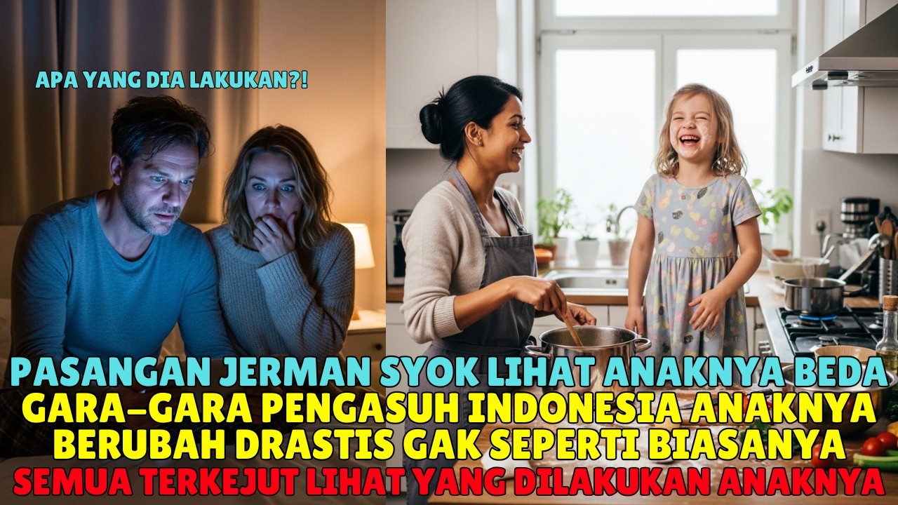 AYAH JERMAN SYOK! Rumahnya Hancur Berantakan Sejak Pengasuh Indonesia Datang… CCTV Ungkap Fakta!