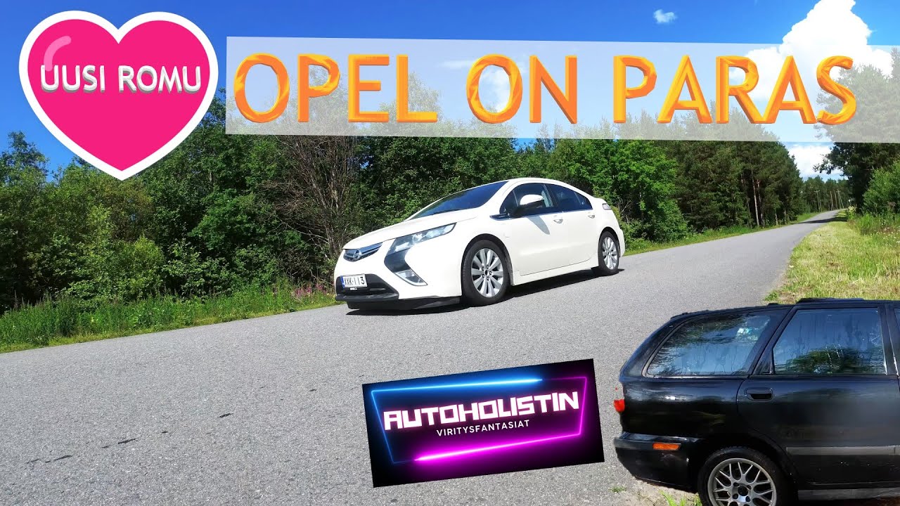 Opel Ampera huutokaupasta - Tulevaisuus on nyt eikä maksa paljoa