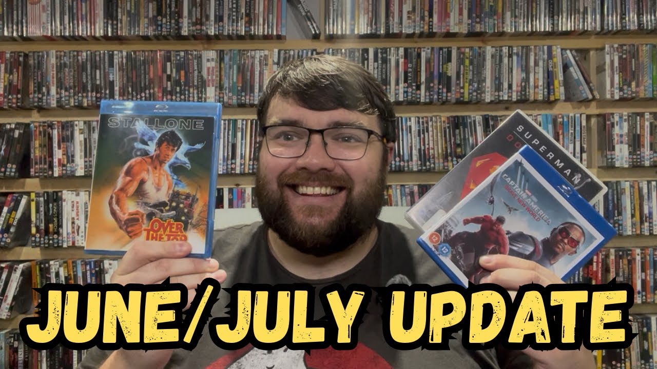 DVD & BLU RAY UPDATE | June and July 2025