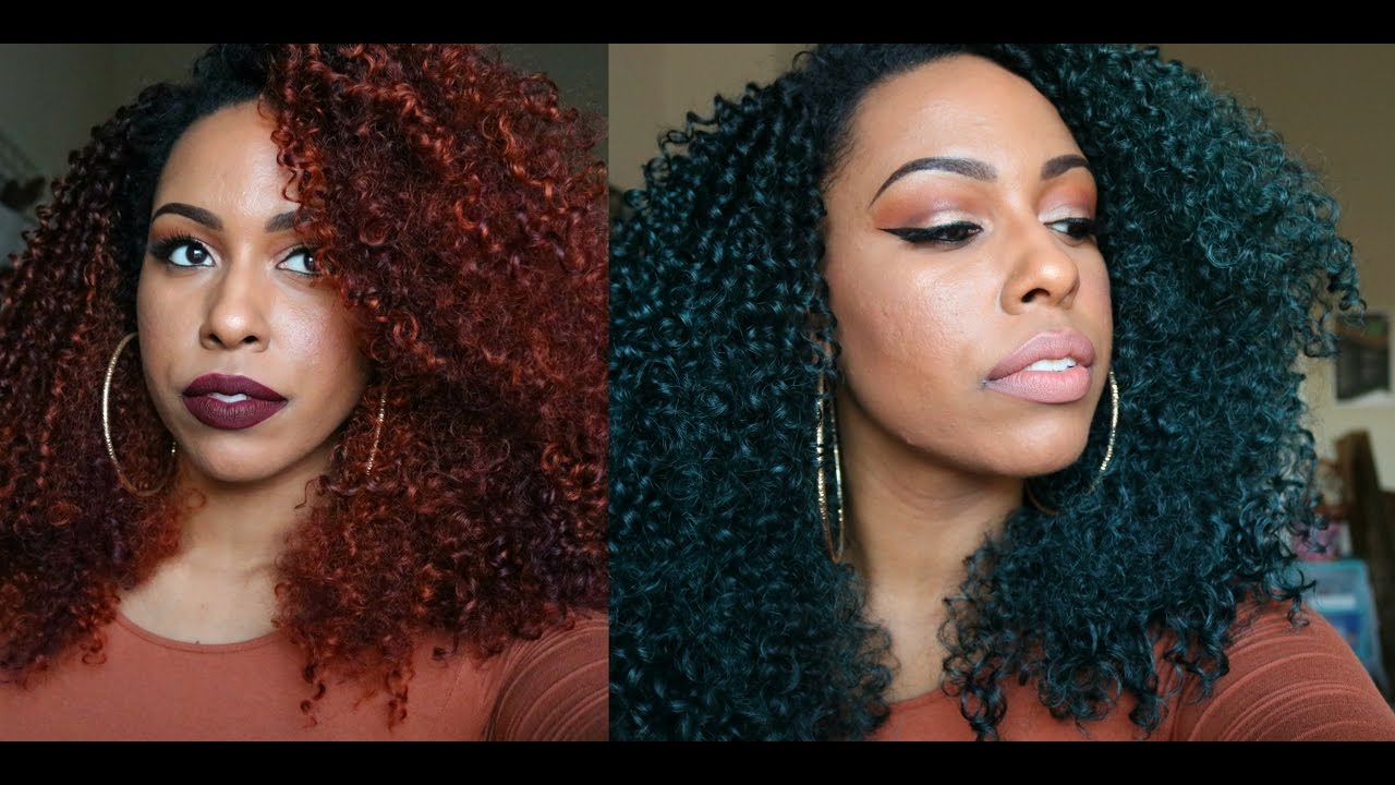 BIG BOLD CURLY FALL HAIR! | Freetress Equal Synethic Wig - FLORA | 2 Colors | Glamourtress.com