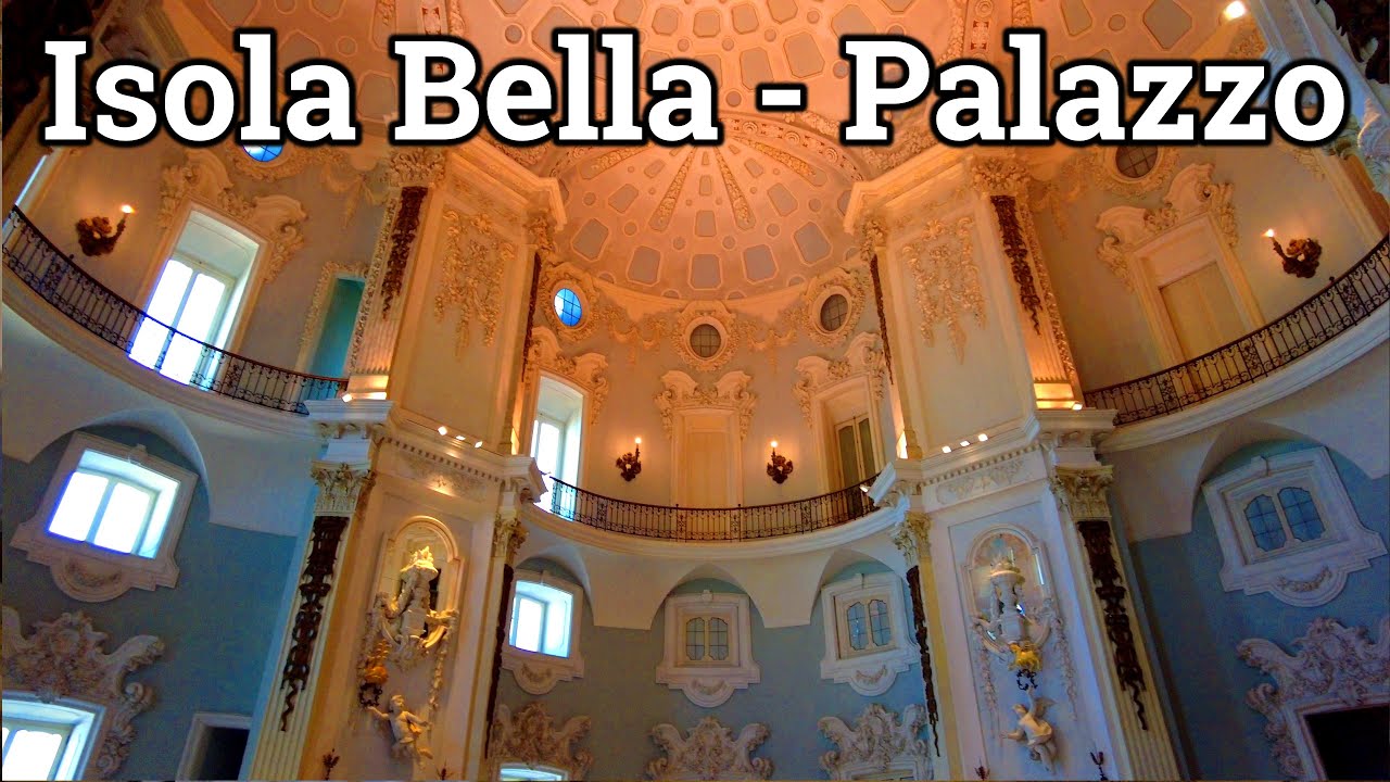 ISOLA BELLA PALAZZO Walking Tour -ITALIA -Lago Maggiore 2022