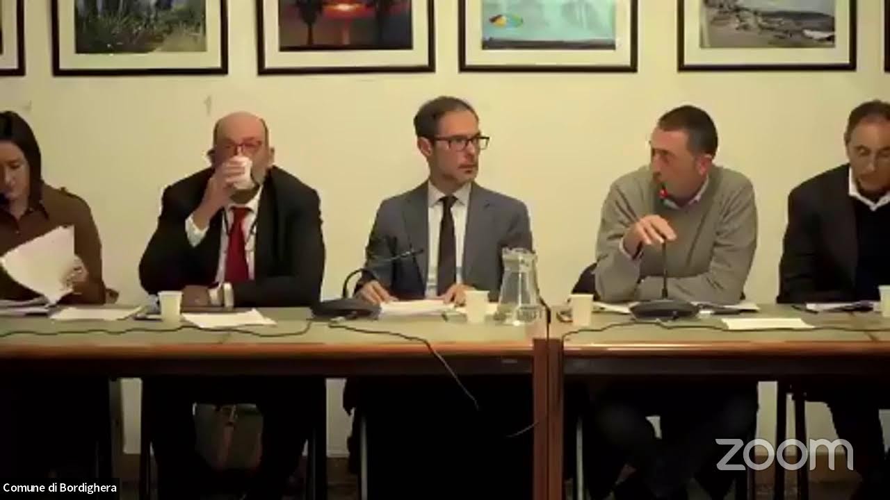 Consiglio Comunale Bordighera 16 novembre 2023 - prima parte