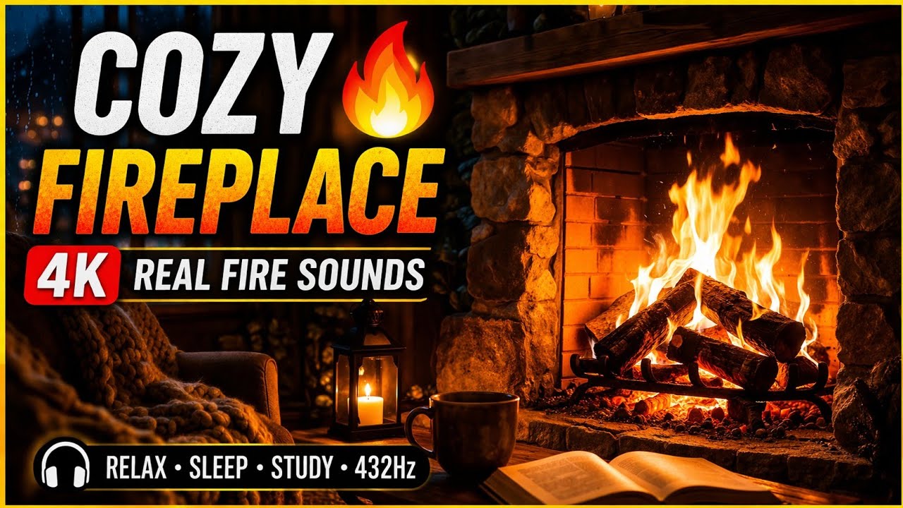 Cozy Fireplace Sounds