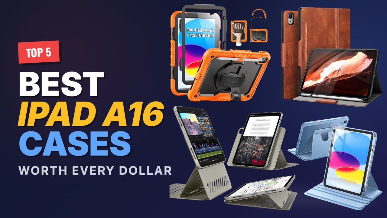 Топ-5 лучших чехлов для iPad A16 (11-го поколения) в 2026 году | Лучшая защита, комфорт и соотнош...