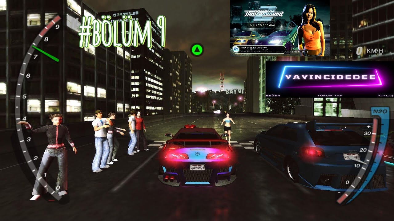 STOP LAMBASI GÖRMEYEN CANAVAR SUPRA NEED FORSPEED UNDERGROUND 2 BÖLÜM 9