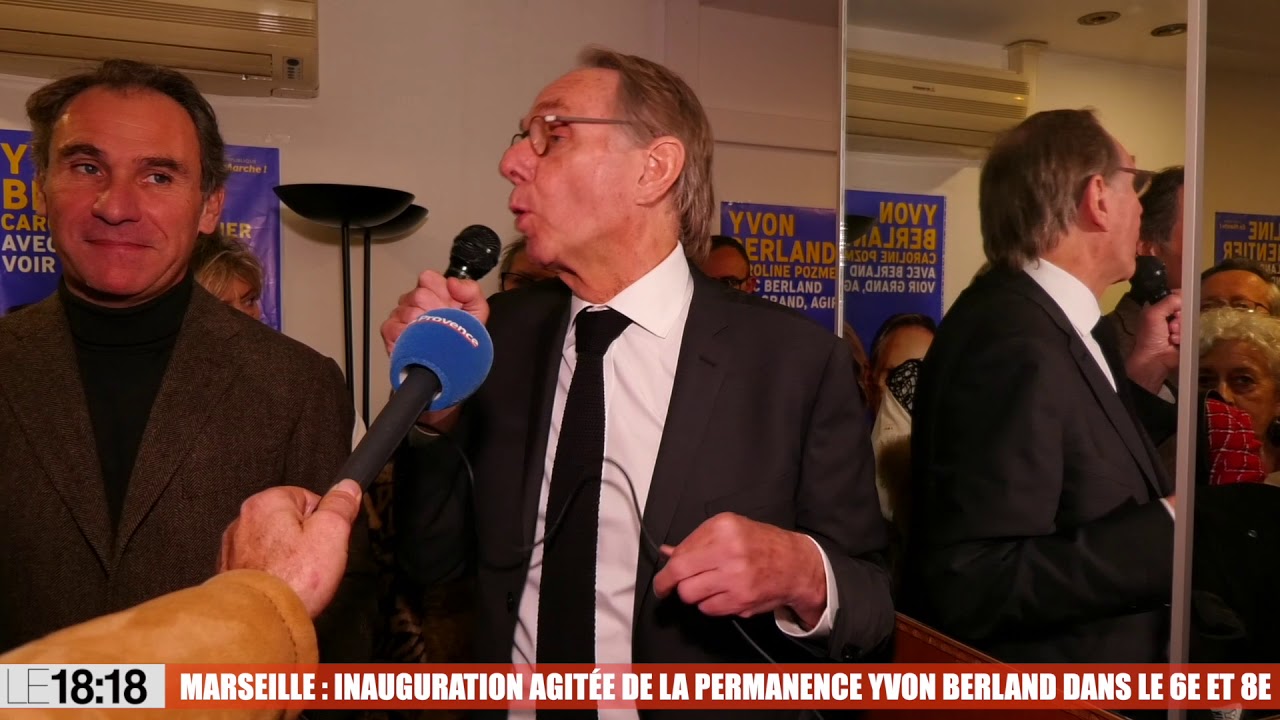 Municipales à Marseille : une réunion de Berland (LREM) perturbée par la CGT et des gilets jaunes