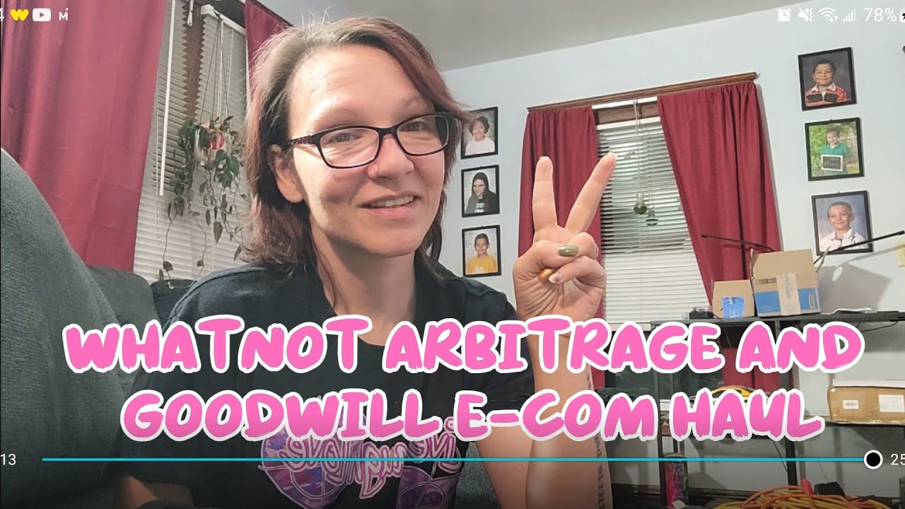 A little whatnot arbitrage and more goodwill auction scores! Treasure hunt this grab bag with me! 