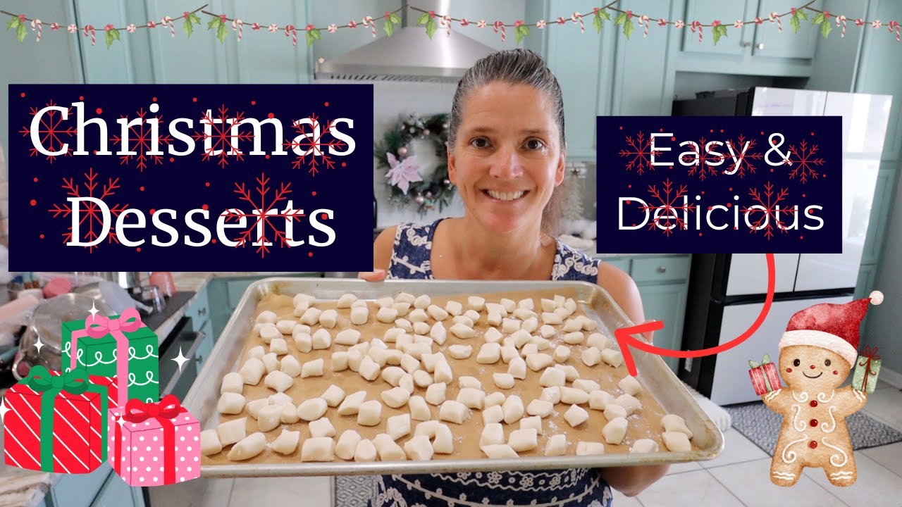 Christmas Desserts | Fruit Prep | Butter Mints- Easy & Delicious