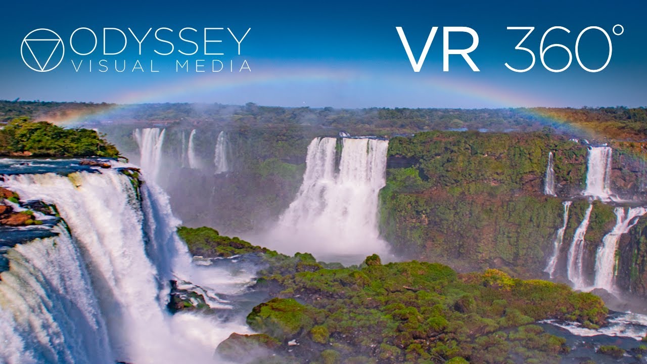 Experience Iguacu Falls in VR 360° | Brazil & Argentina Virtual Reality Tours Brasil