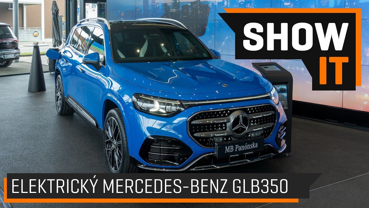 Mercedes-Benz GLB350: obrovský priestor vo vnútri a v plnej technologickej výbave