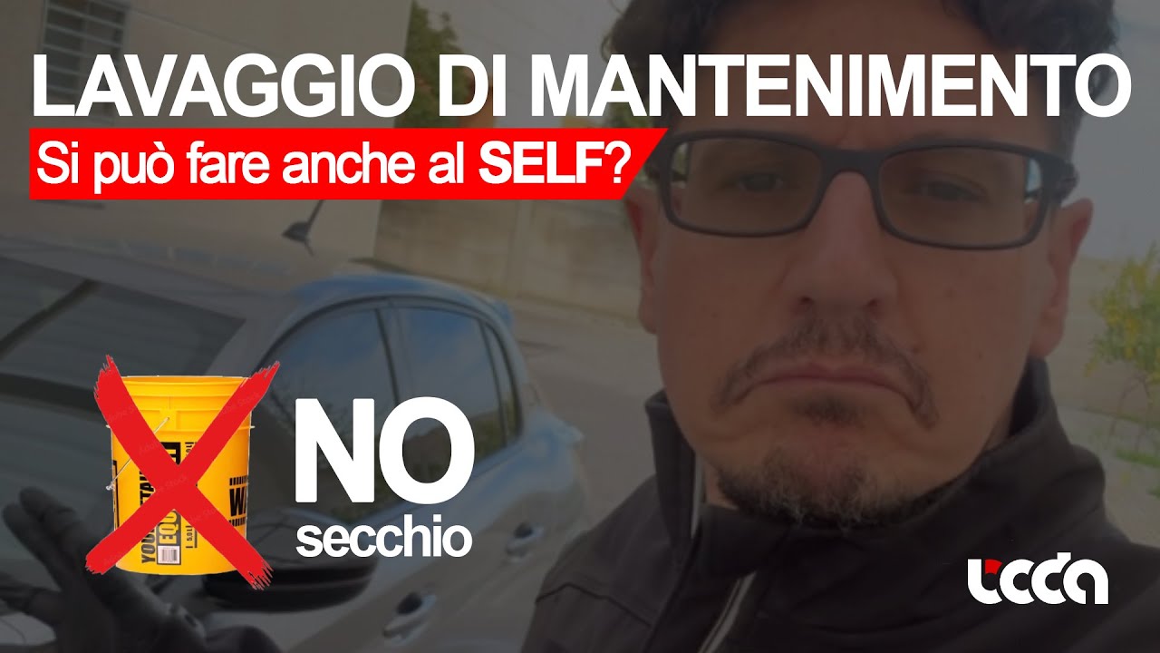Lavaggio di mantenimento senza secchio… si può fare anche al self? 🤔