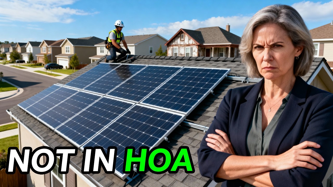 HOA Threatened Legal Action Over My Solar Setup—One Map Proved They Had No Power!