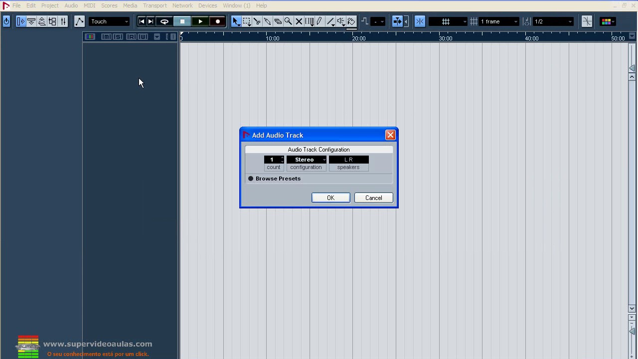 Curso Nuendo 4 - Aula 02 - Configuranado placa de Audio