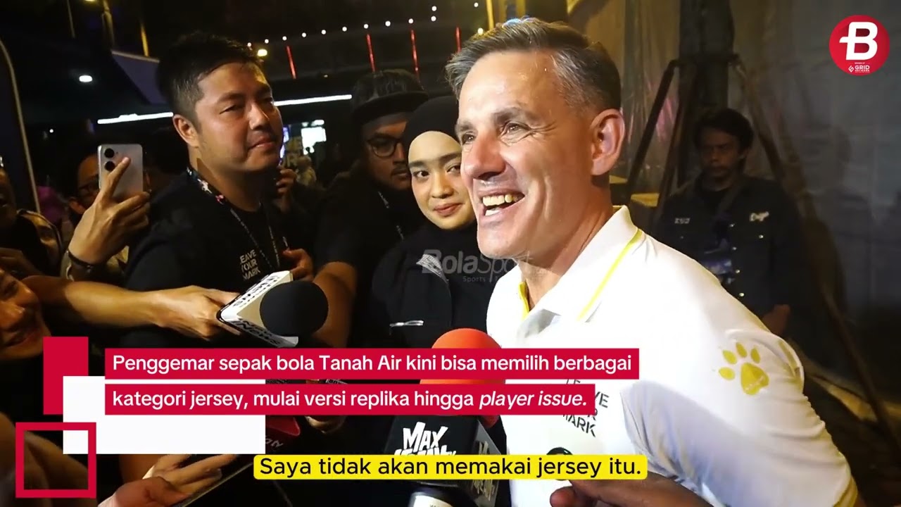 John Herdman Sebut Jersey Timnas Indonesia Cantik; Ini yang Kami Butuhkan!
