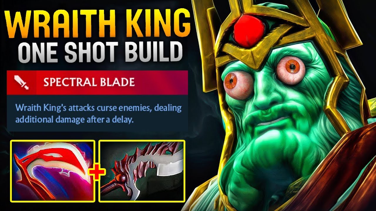Desolator + Abyssal Blade🔥🔥Wraith King One Shot 31Kills Solo Carry | Dota 2