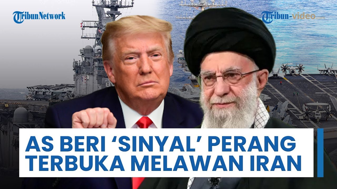 AS Beri Sinyal Perang Terbuka Lawan Iran, Kelompok Tempur Militer Telah Masuk di Zona Timur Tengah
