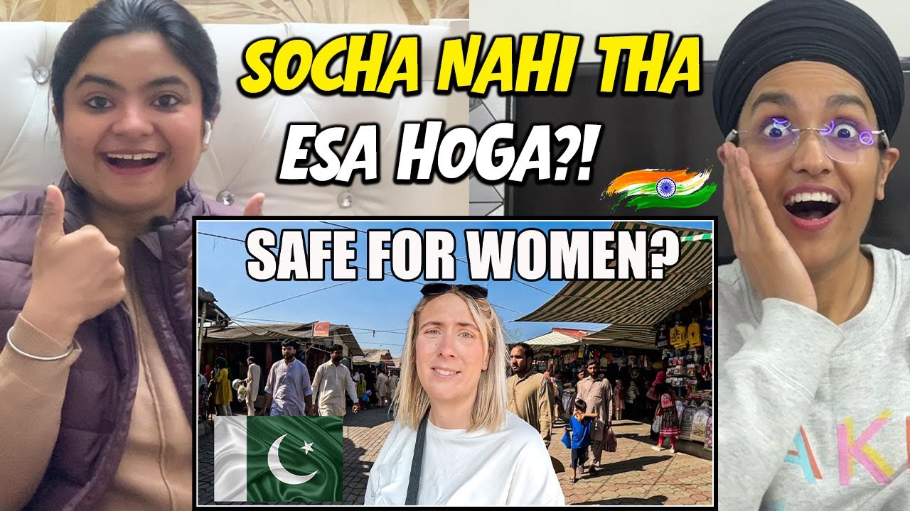 Indians Reaction to How They Treat a British Woman in Islamabad, Pakistan