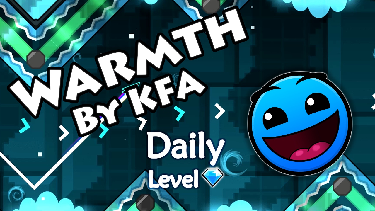 Geometry Dash - Warmth (By KFA) ~ Daily Level #5 [All Coins]