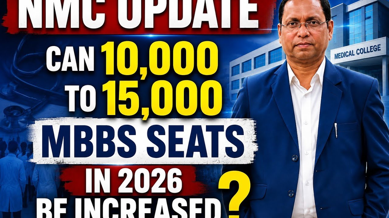 NMC NEW RULES 2026.  15,000+ MBBS SEATS?PRIVATE COLLEGES WILL GROW!